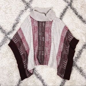 🌻89th & Madison Poncho Sweater